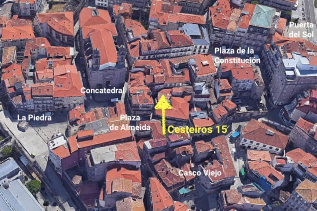 Nuevo, Recien Remodelado: Estudio Para 3 Personas Vigo Luaran gambar